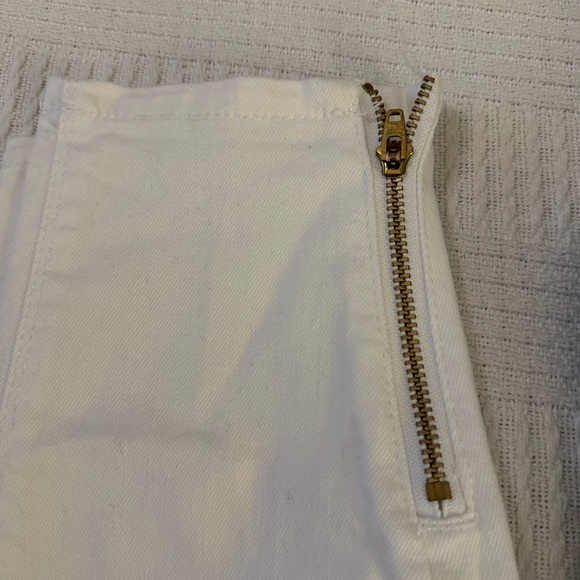 White House Black Market Women's Jeans in Leopard, White, and Blue - Picture 4 of 5